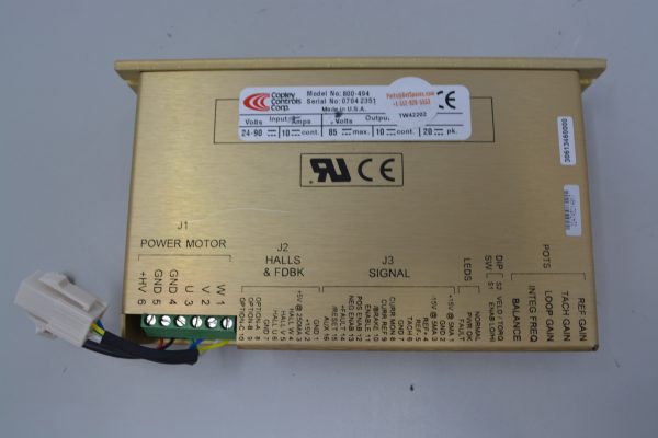 COPLEY CONTROLS CORP 800494