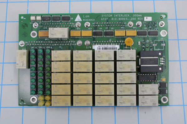 LAM RESEARCH CORPORATION 810800031300
