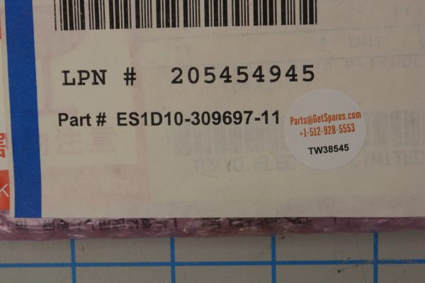 TOKYO ELECTRON TEL ES1D1030969711LOTOF5