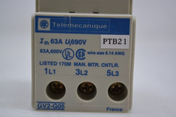 TELEMECANIQUE GV2G05