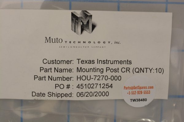 MUTO DENKI CORPORATION HOU7270000LOTOF25