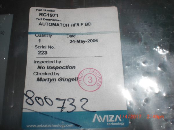 AVIZA TECHNOLOGY RC1971 - Image 2