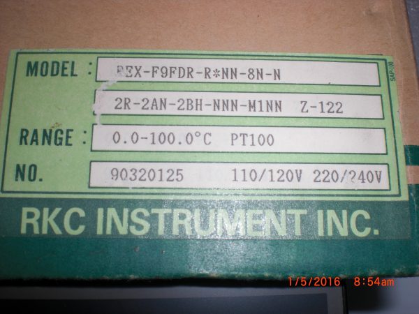 RKC INSTRUMENT INC REXF9FDRRNN8NN - Image 2