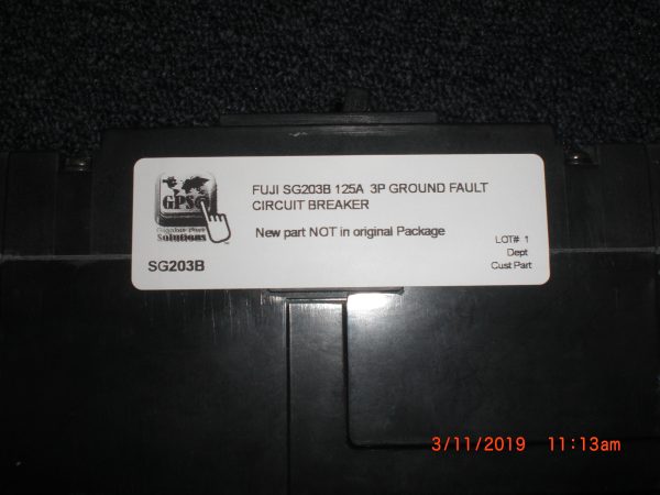 FUJI ELECTRIC CO LTD SG203B - Image 3