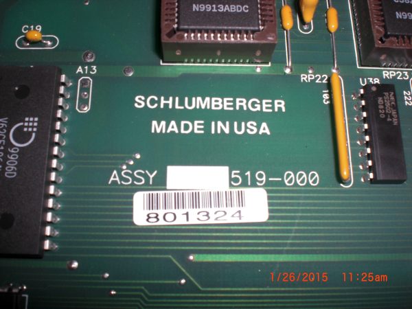 SCHLUMBERGER TLA519000 - Image 2