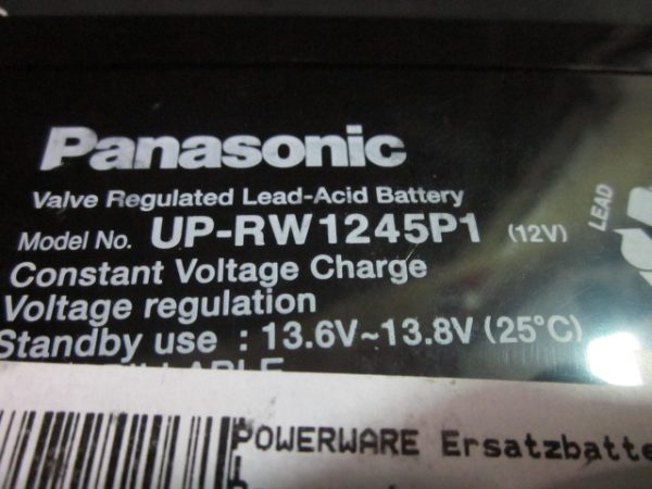 PANASONIC UPRW1245P1 - Image 4
