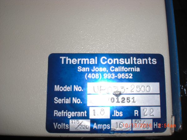 THERMAL CONSULTANTS UP0332500