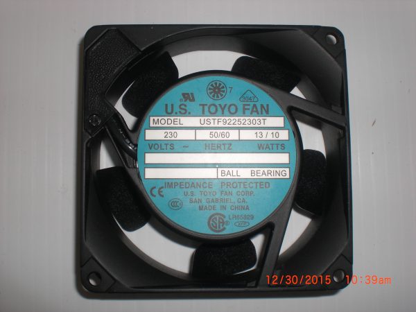 US TOYO FAN CORP USTF92252303T