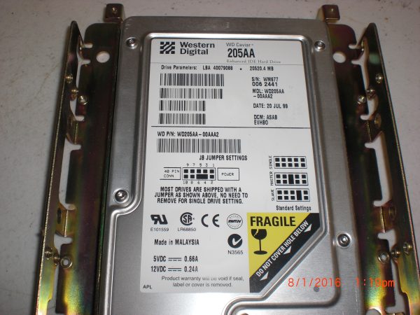 WESTERN DIGITAL WD205AA00AAA2
