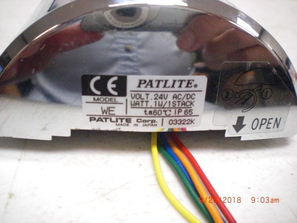 PATLITE CORPORATION WE502TRYGBC - Image 2