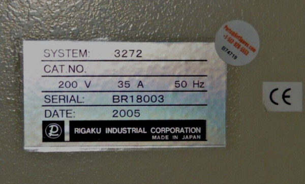 RIGAKU XRF700SYSTEM3272 - Image 2