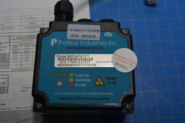 PROTEUS INDUSTRIES INC. 98004SN1P1