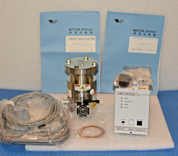 OSAKA VACUUM TG70FCAB20TC7610&CABLES